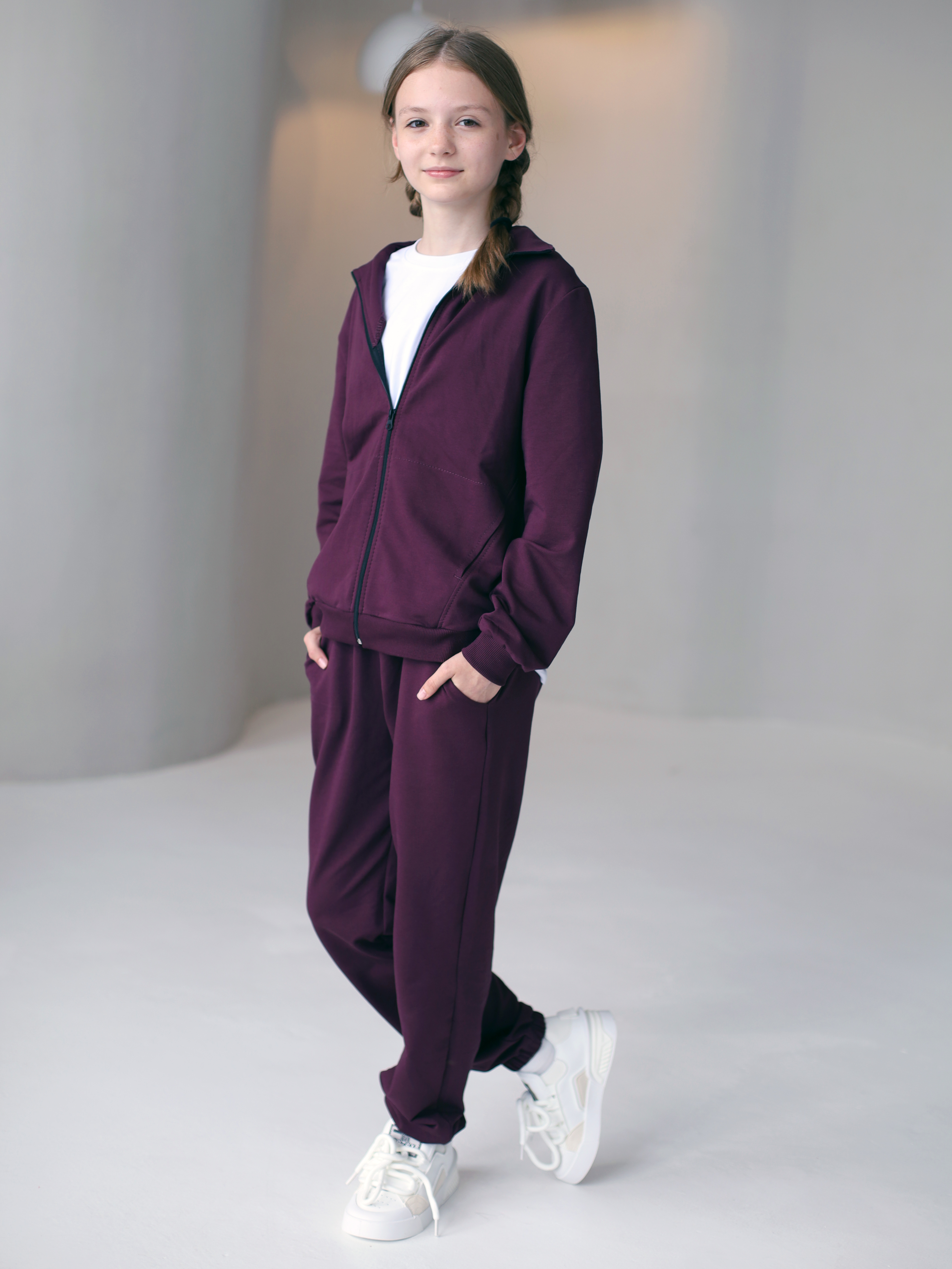 Костюм Агапэ 8015-1_бургунди - фото 1