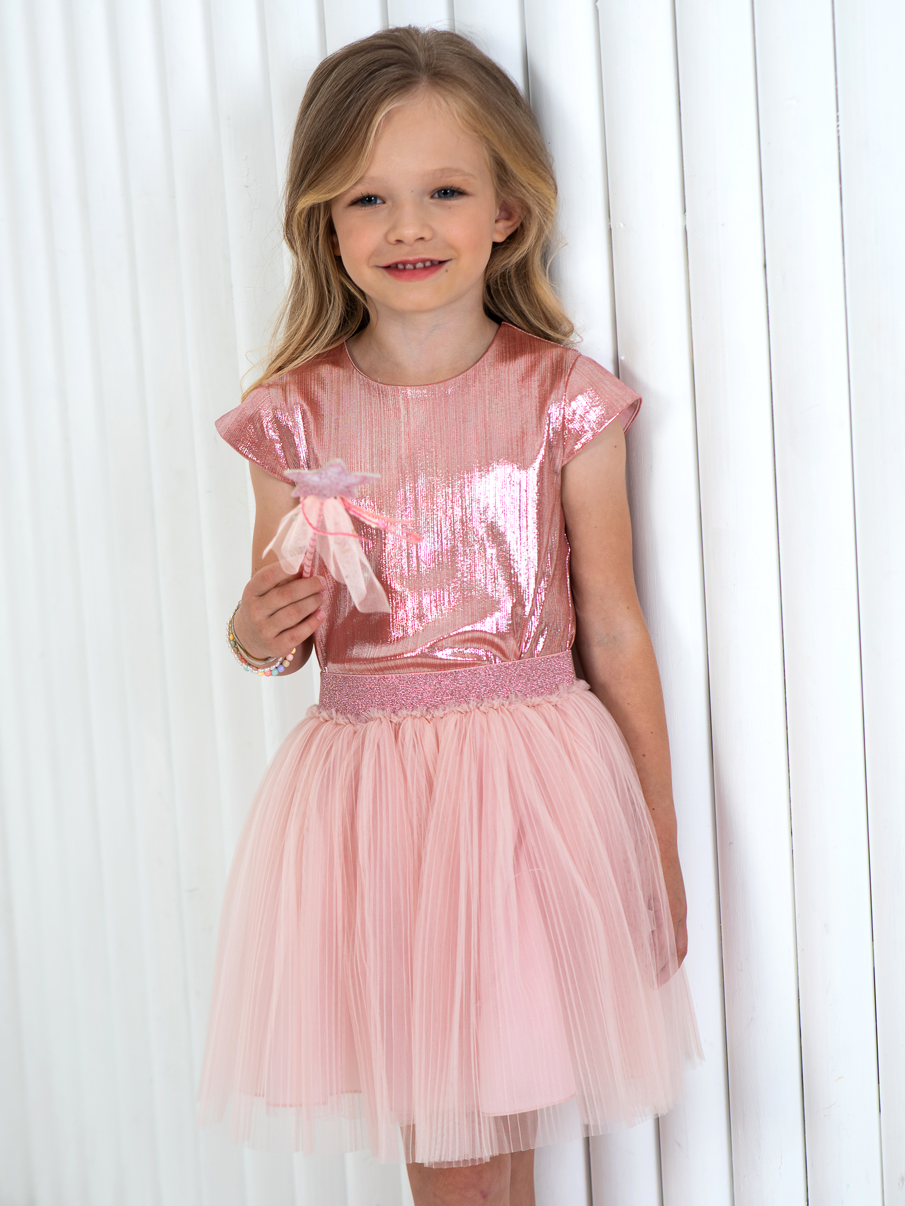 Юбка LisaWeta S-142 розовый - фото 1