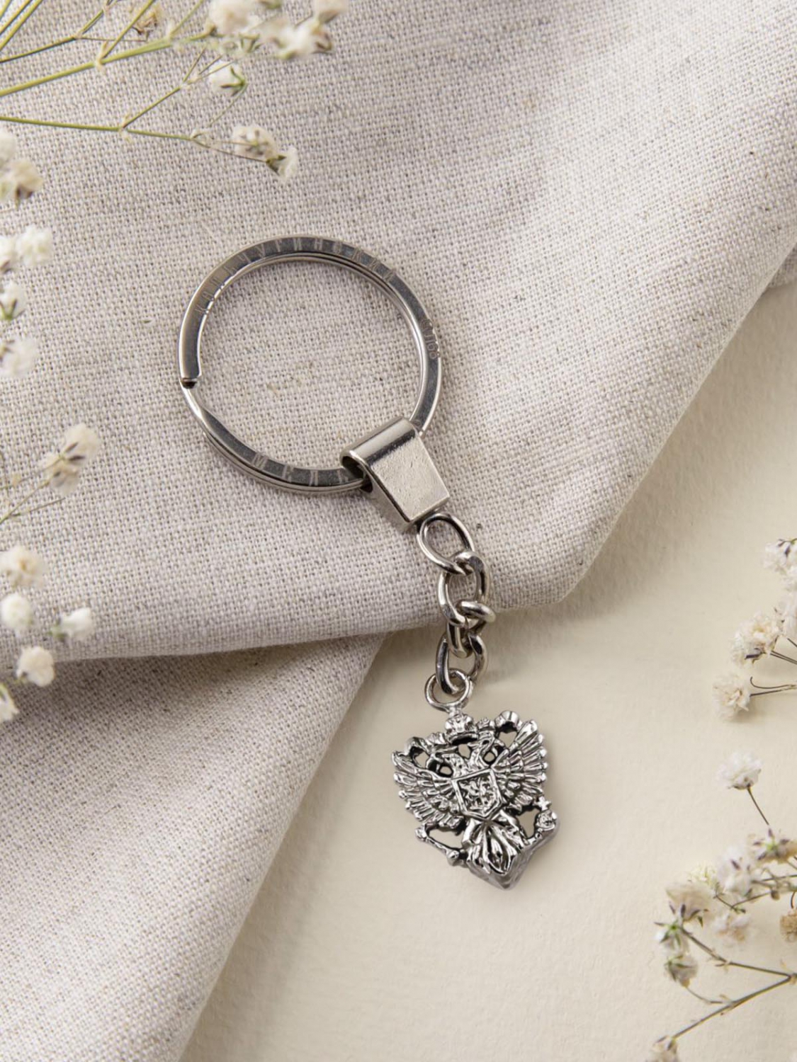 Брелок Кольчугинский мельхиор - фото 4