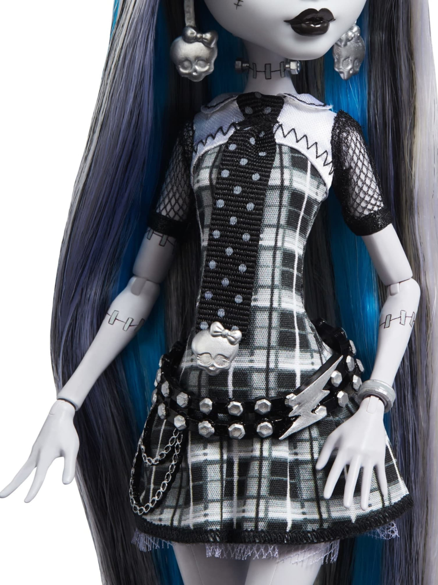 Кукла модельная Monster High Фрэнки Штейн высота 27 см HKN29 - фото 7