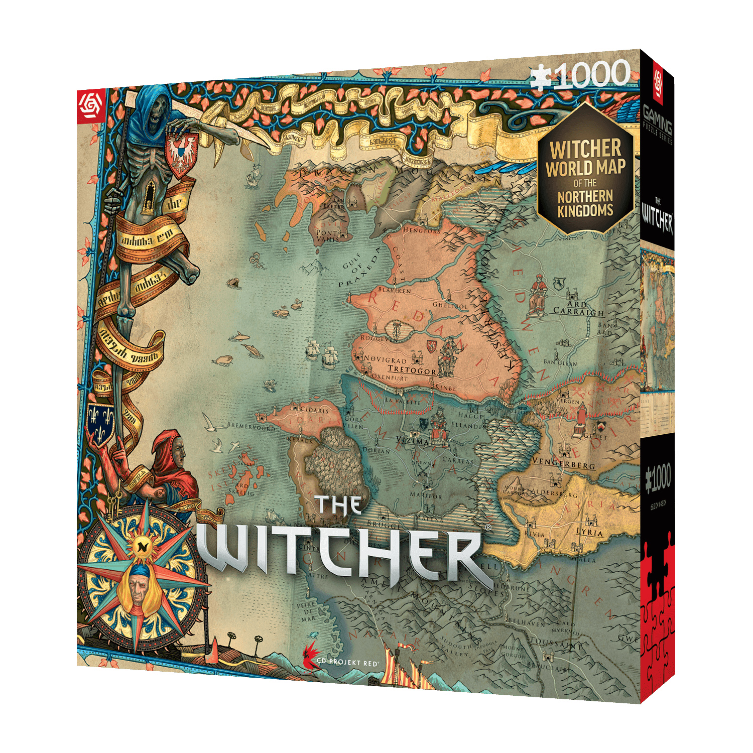 Пазл Good Loot The Witcher 3 The Kingdoms классический - фото 12