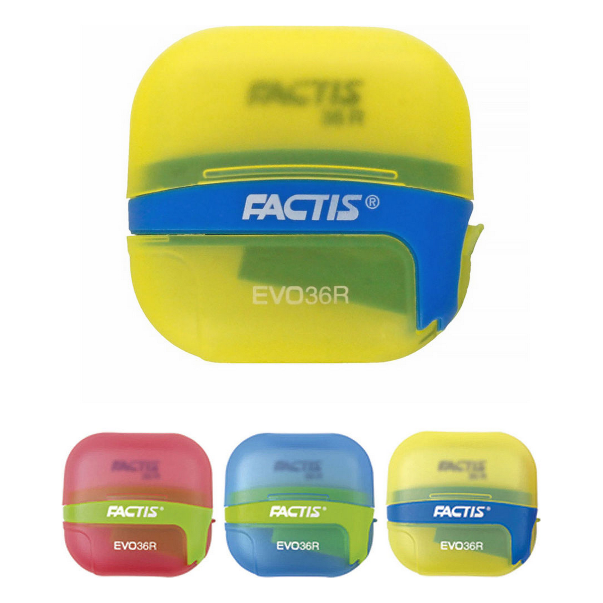 Ластик, точилка FACTIS - фото 3