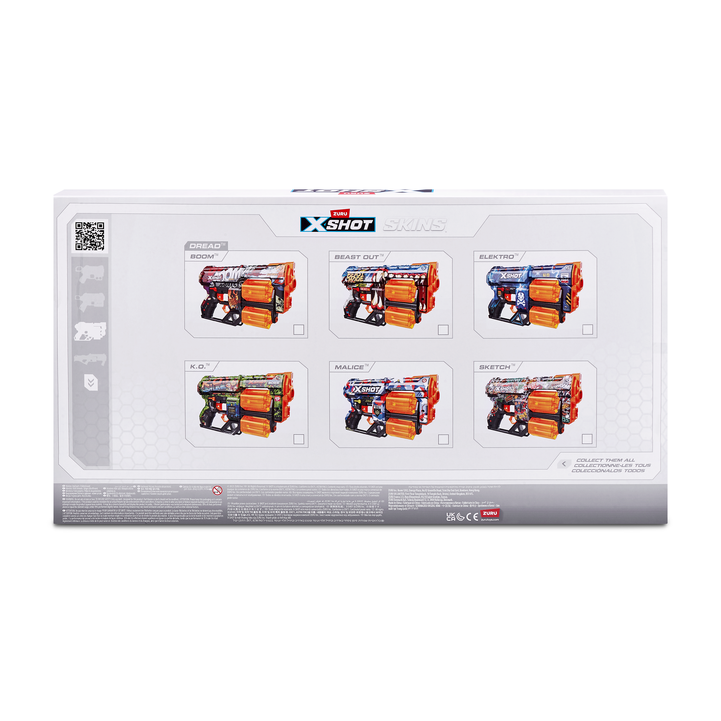 Бластер Zuru XSHOT  Skins Бластер Дред - фото 11