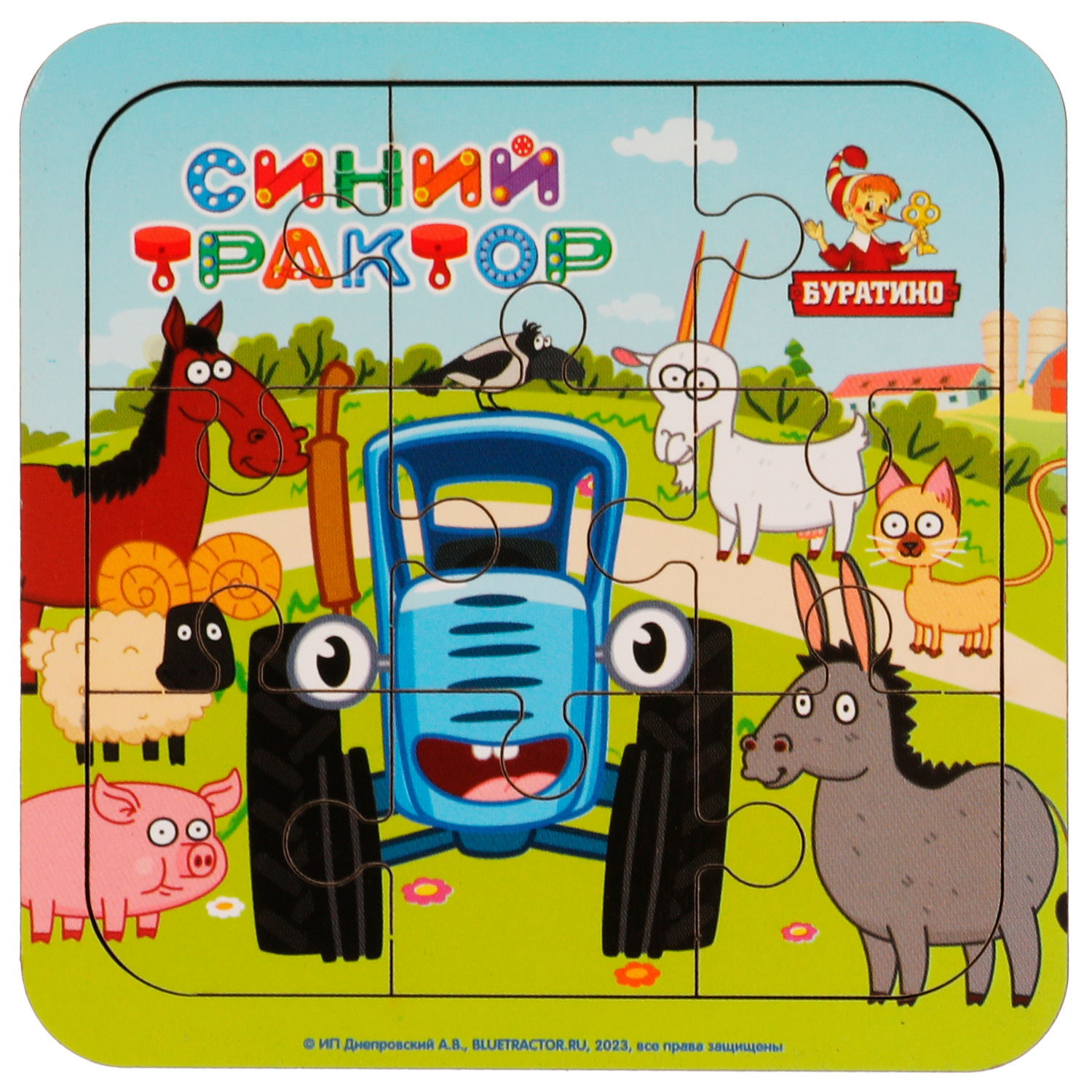 Пазл Буратино - фото 2