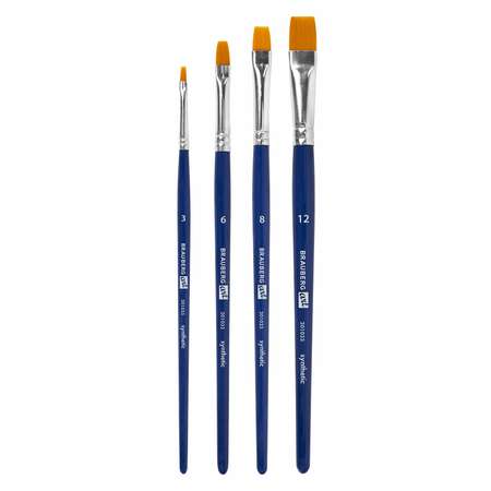 Кисть Brauberg 4 шт. (синтетика)
