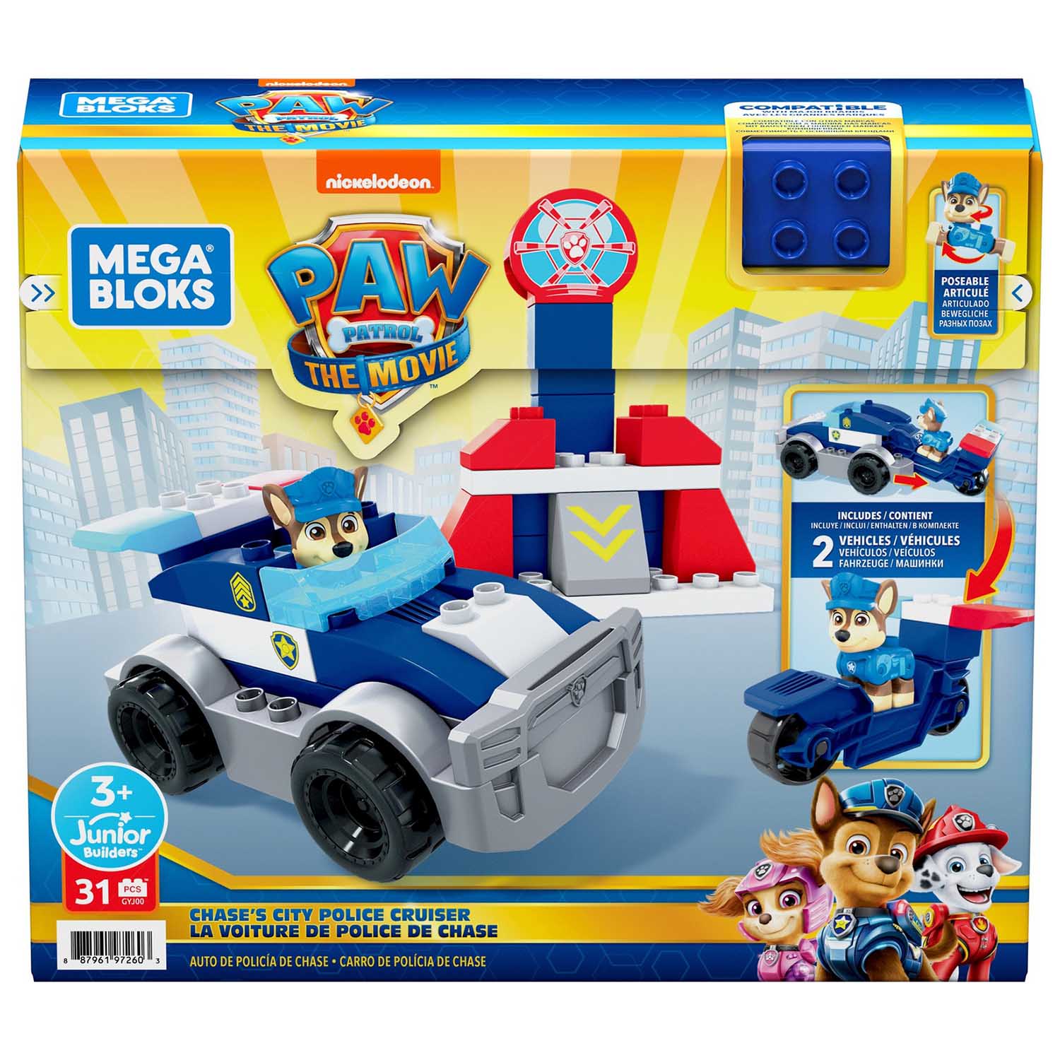 Конструктор Mega Bloks Гончик и полицейская погоня 31 дет. - фото 2