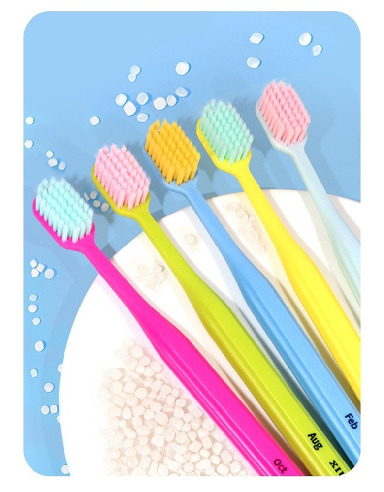 Зубная щетка классическая MIKOLIFE от 6 лет 12 шт. - фото 8