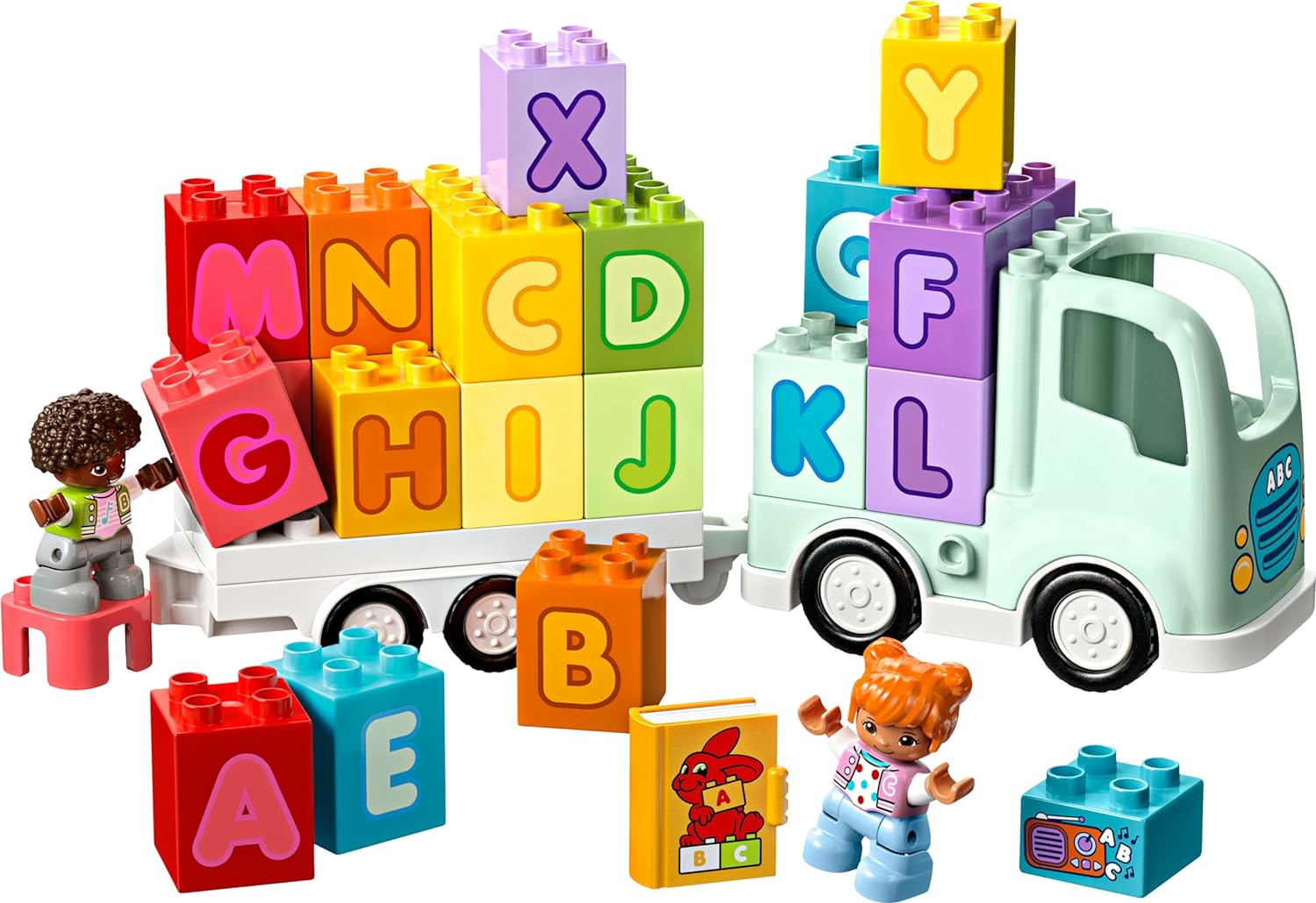 Конструктор LEGO DUPLO Алфавит Грузовик блочный - фото 2