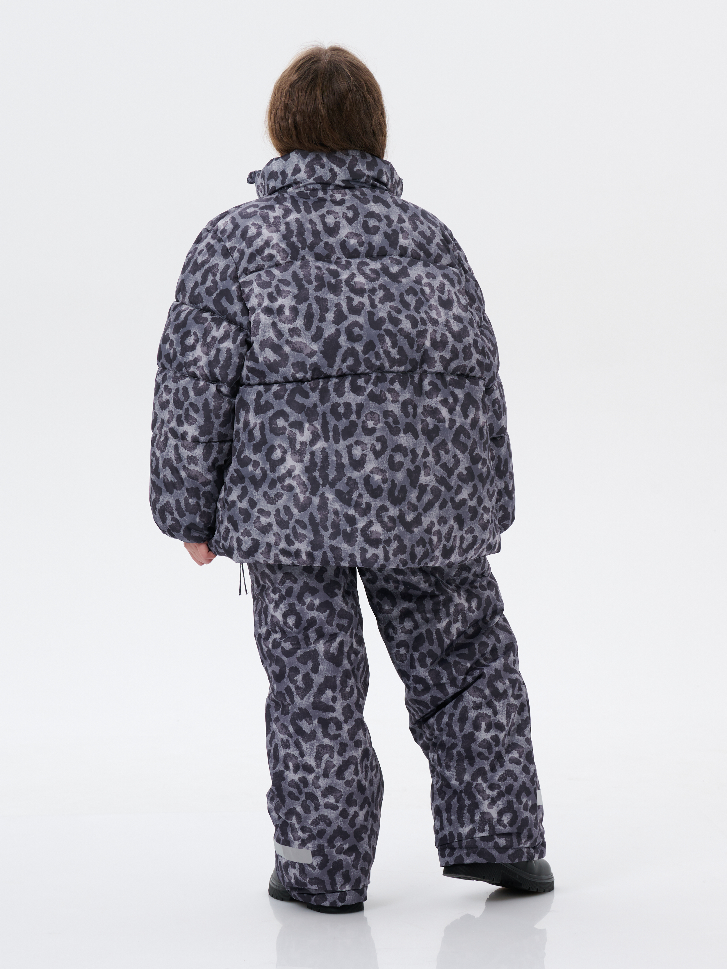 Куртка КрутышОк Т-066 серый леопард - фото 30