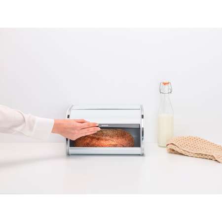 Хлебница Brabantia стальной матовый
