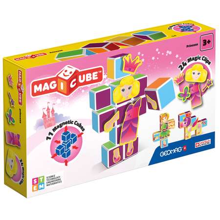 Конструктор Geomag MagiCube Принцессы магнитный