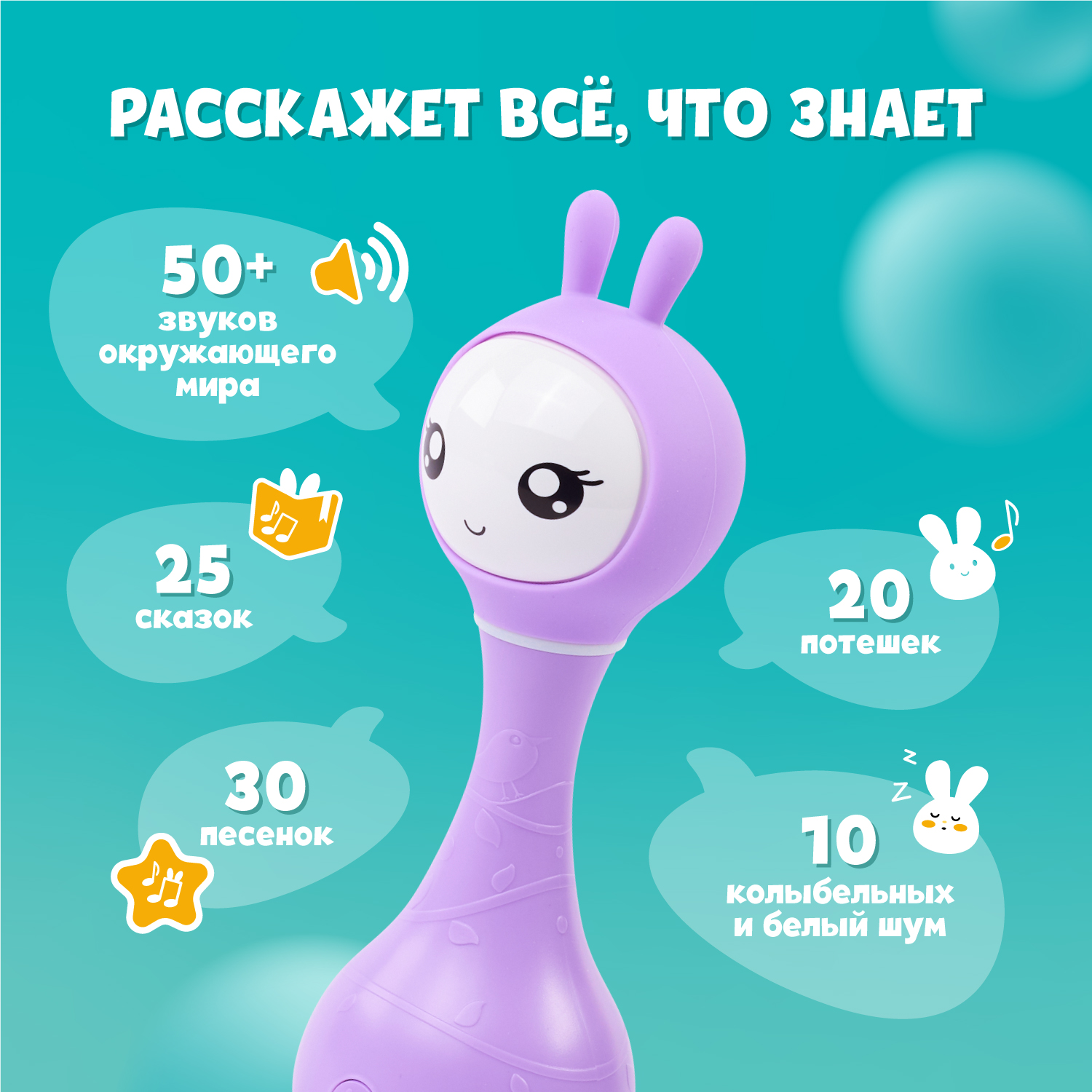 Игрушка alilo Умный зайка - фото 2