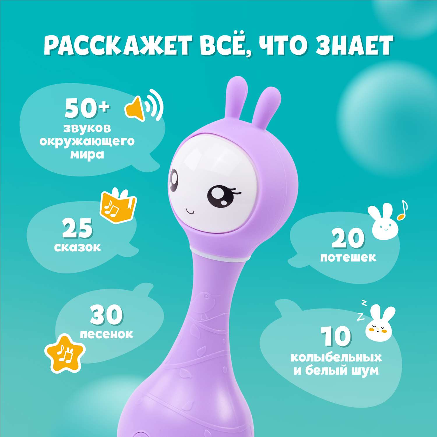 Игрушка alilo Умный зайка - фото 2