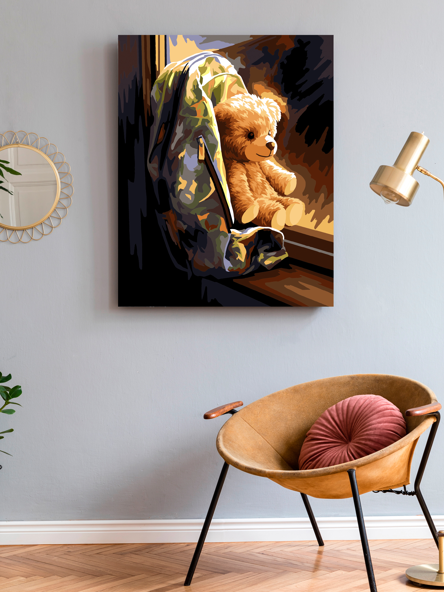 Картина по номерам Art on Canvas Лучший друг в ассортименте - фото 3
