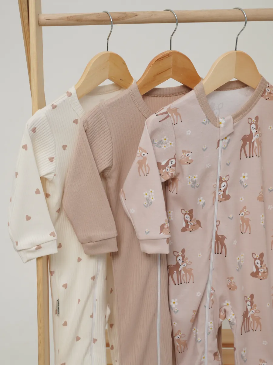 Комбинезон 3 шт Супер Пупс нбр/3пр/кмбнмол/леснаясказка - фото 22