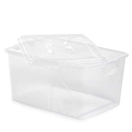 Контейнер elfplast для хранения прозрачный 22 л 44x31.5x21.5 см