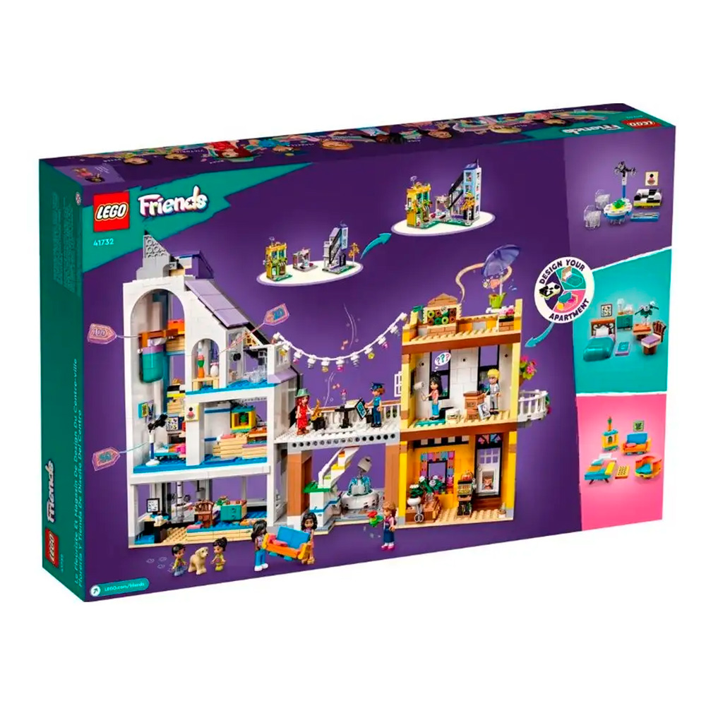 Конструктор LEGO Friends Магазины цветов и дизайна 2010 дет. - фото 3