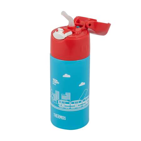 Детская термокружка/термос THERMOS 400 мл. FHL-401F голубая