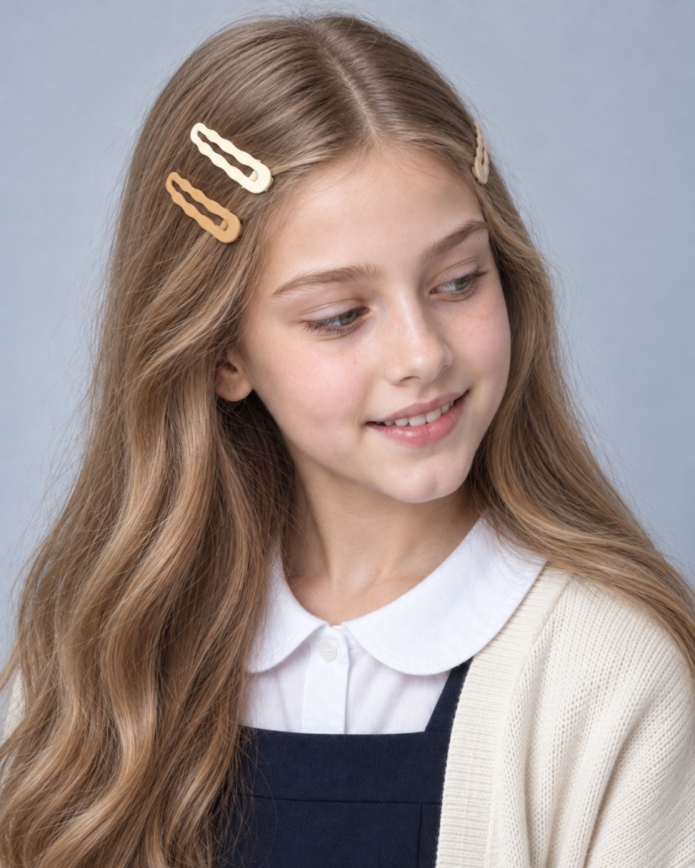 Заколка Demi Star Brown 3 шт. - фото 5