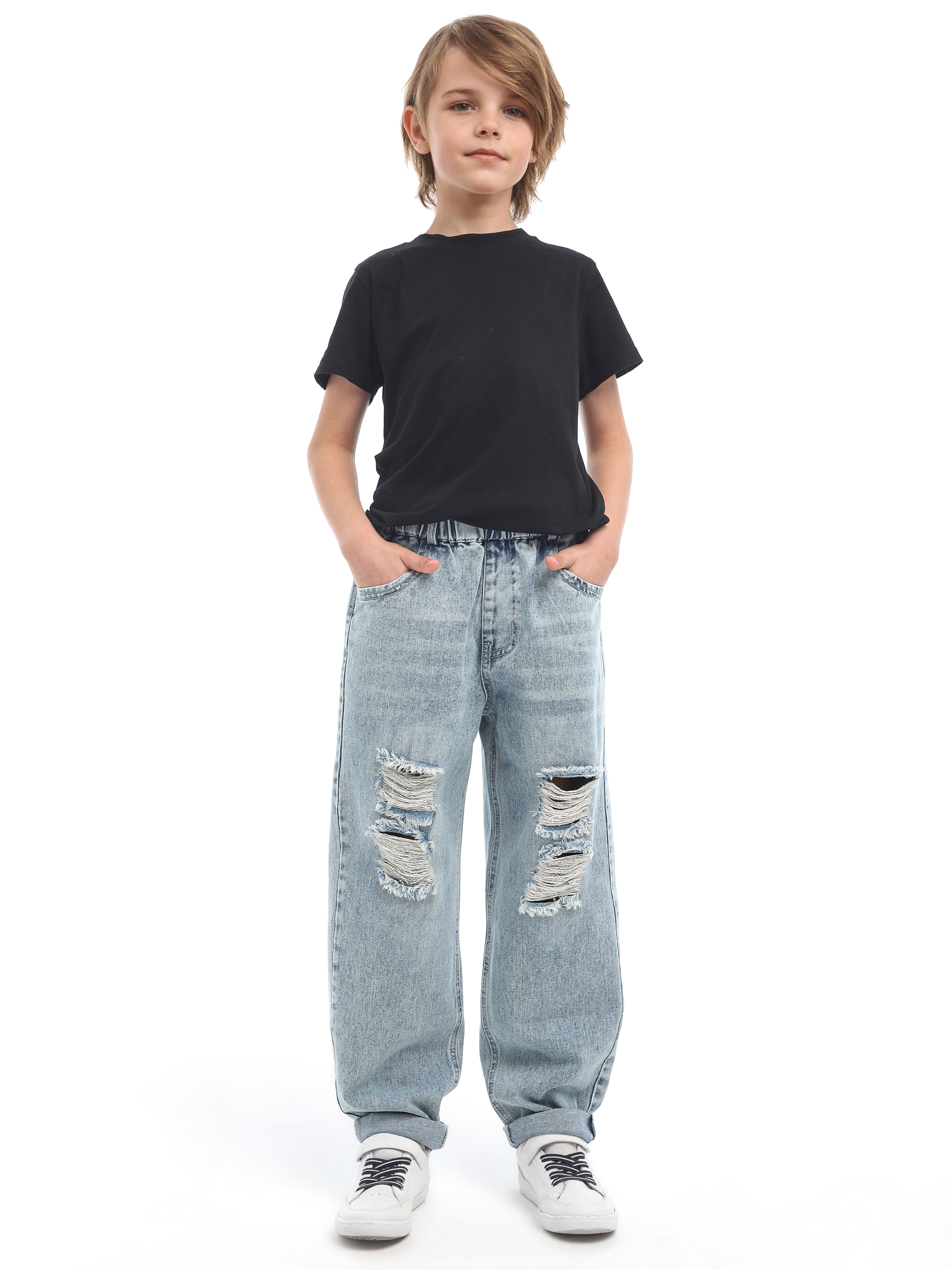 Джинсы СИНИЙ МИР WUD18324-G39 - фото 14