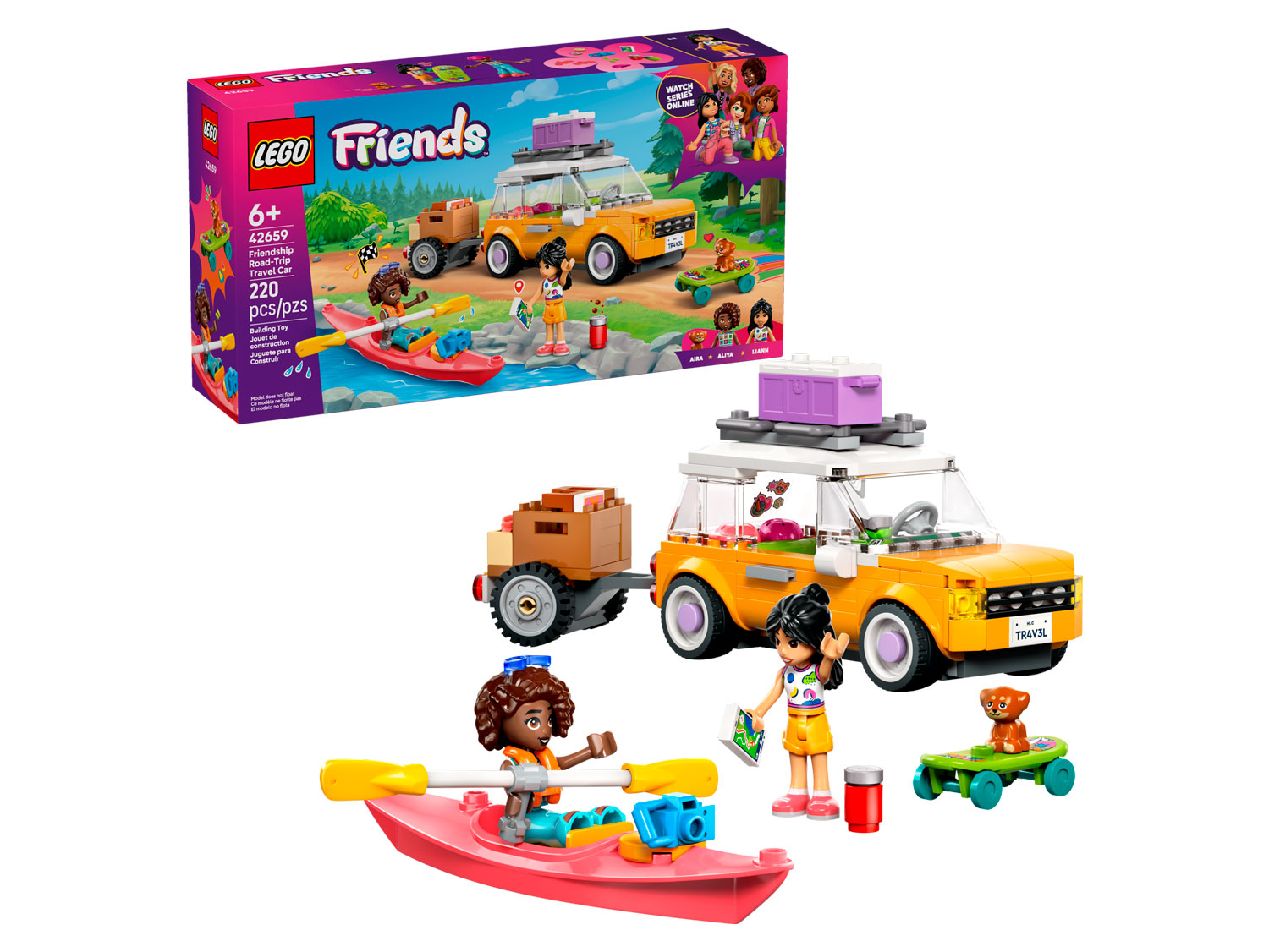 Конструктор LEGO Friends Дружеское путешествие 220 дет. - фото 1