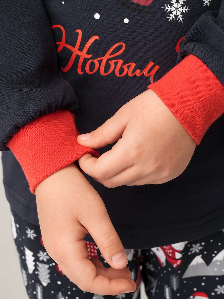 Пижама HappyFox HF00101индиго - фото 5