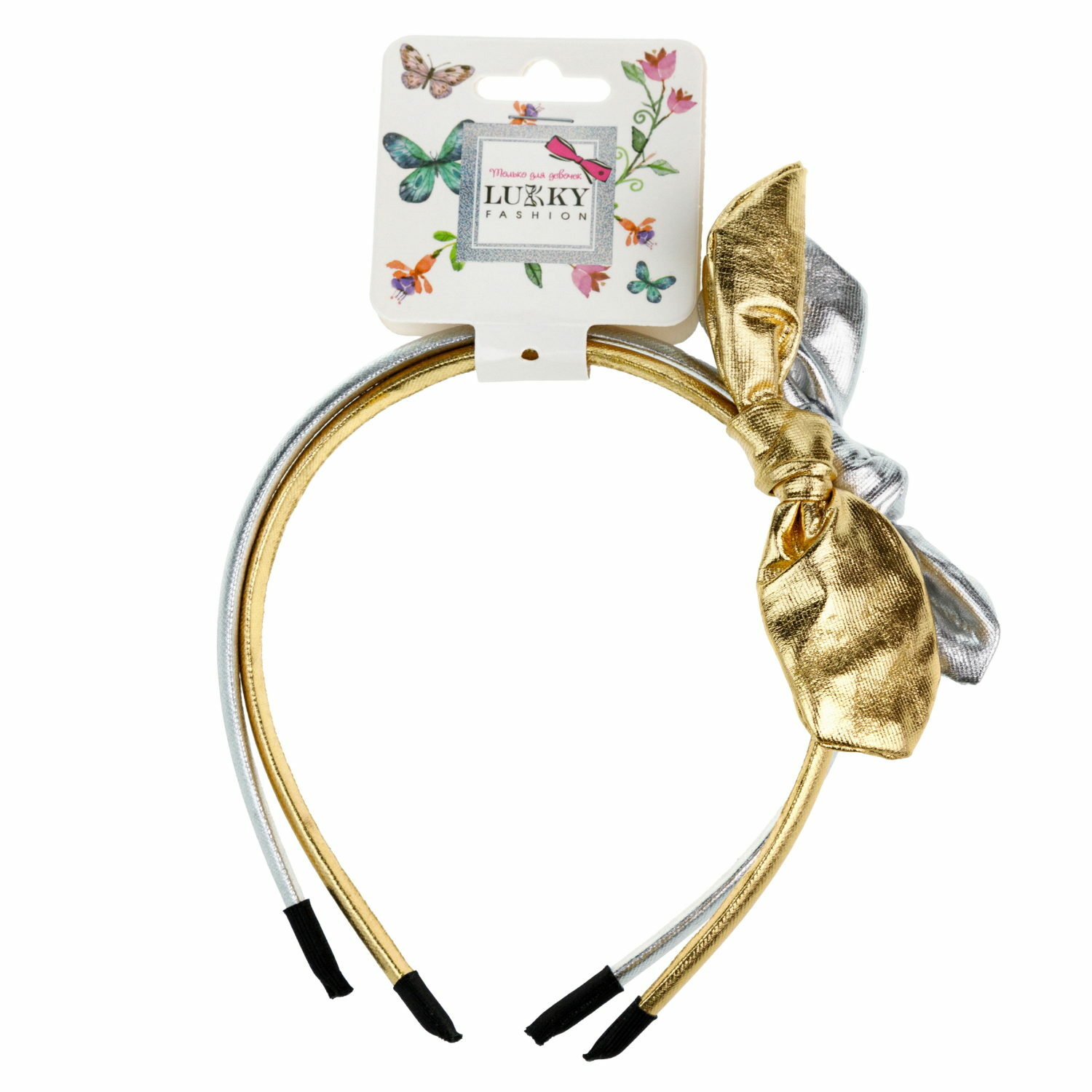 Ободок LUKKY Бант 2 шт. Т24077 - фото 7