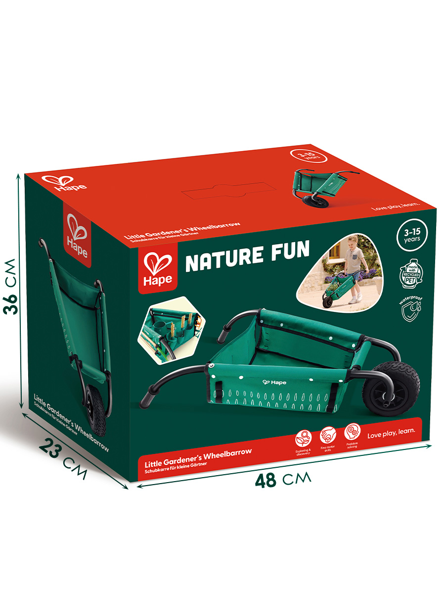 Тележка Hape Тележка для песка 1 предм. - фото 12