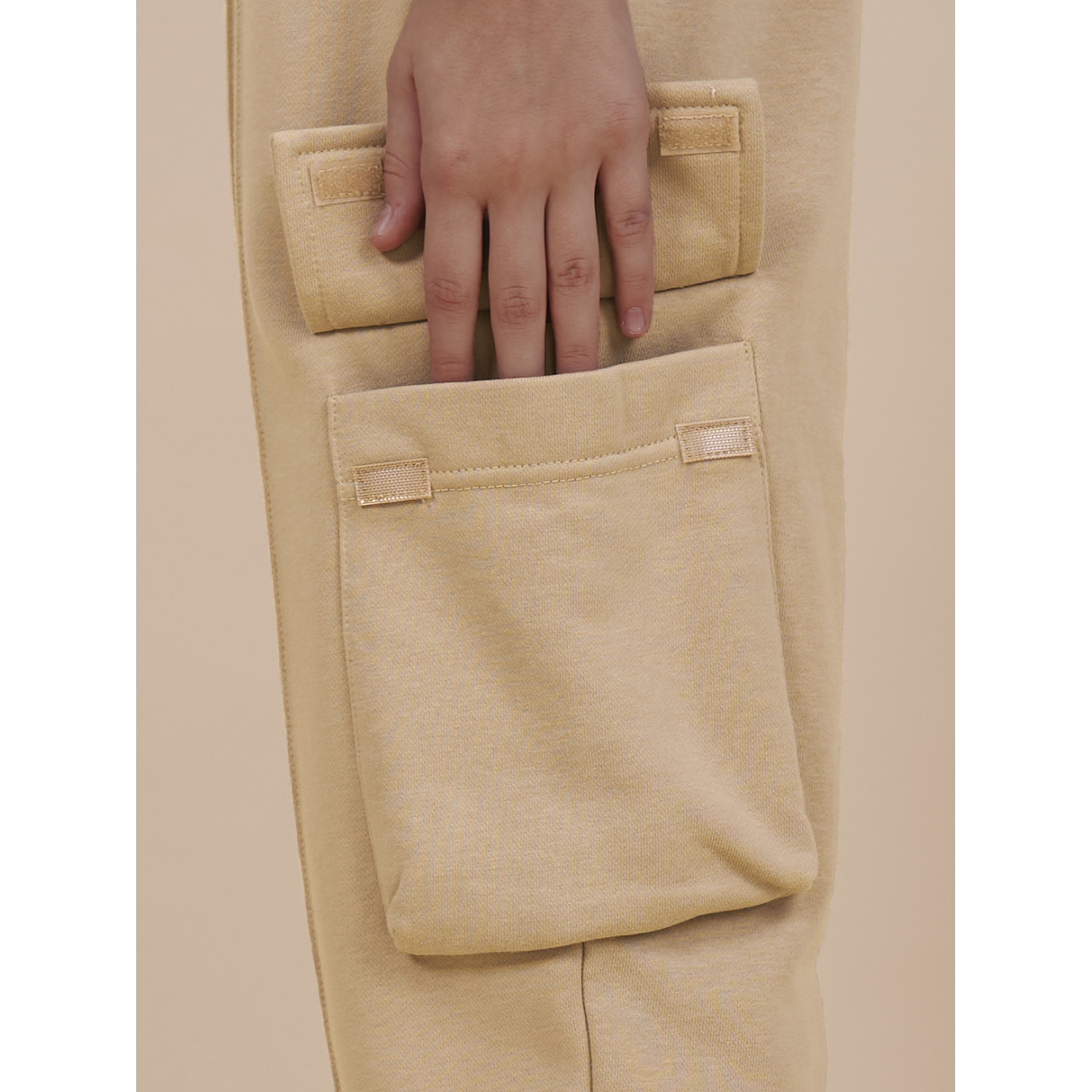 Брюки Pelican GFPQ3352/Песочный - фото 7