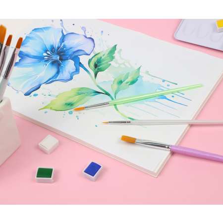 Кисть Classicolor 4 шт. (синтетика) в ассортименте