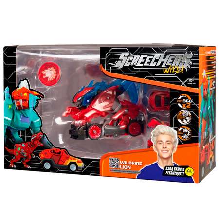 Игровой набор Screechers Wild Вайлдфаер Лайн