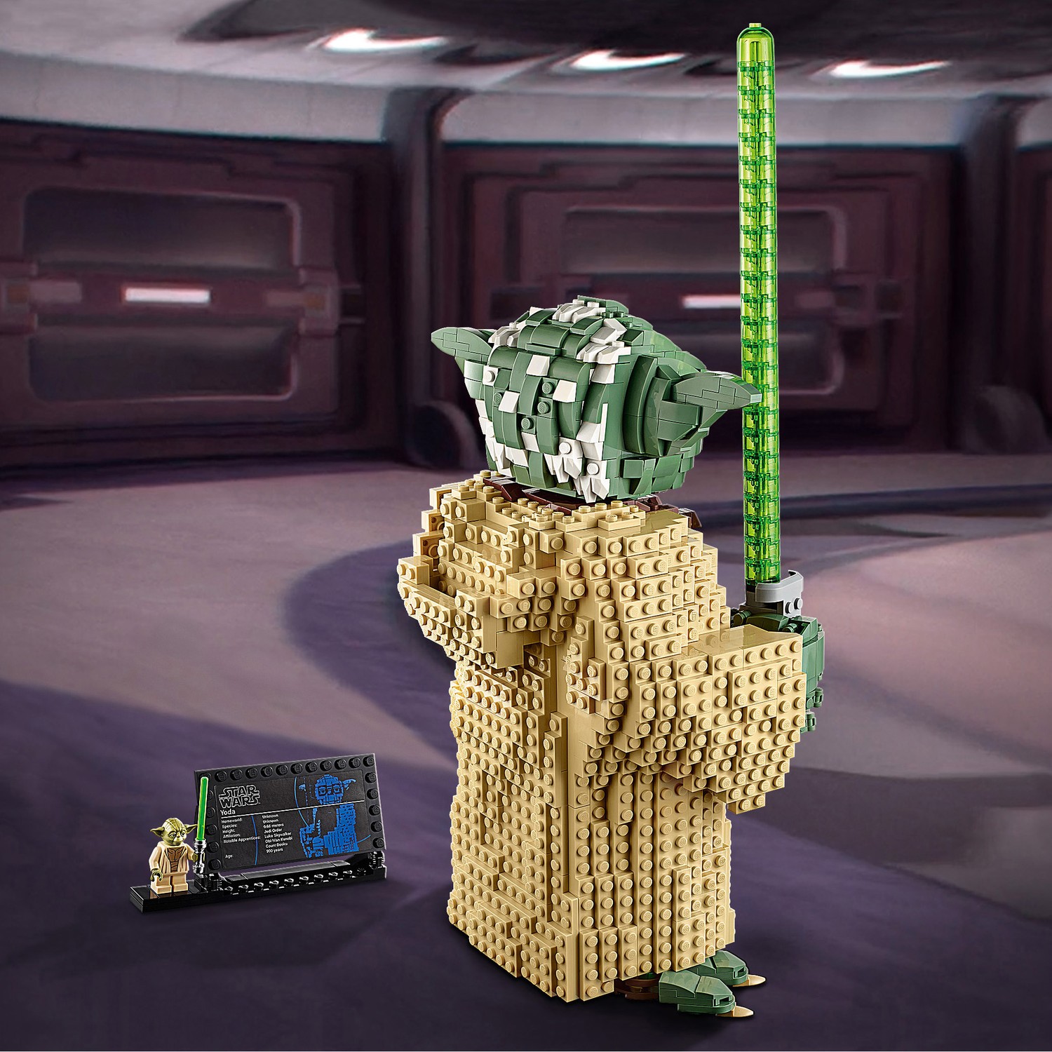 Конструктор LEGO Star Wars Йода блочный - фото 7