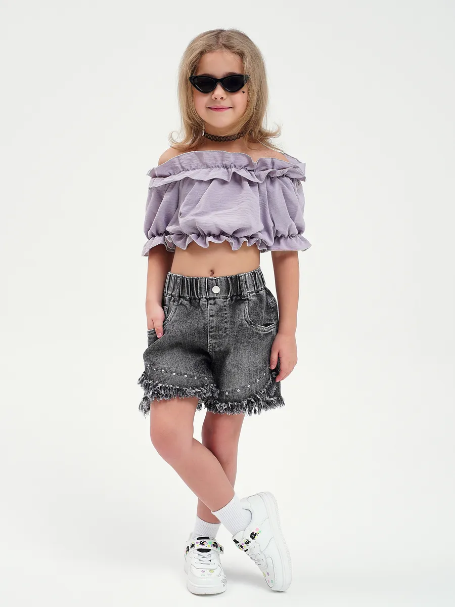 Топ RuStyle Топ-рюшк-однот-сер - фото 3