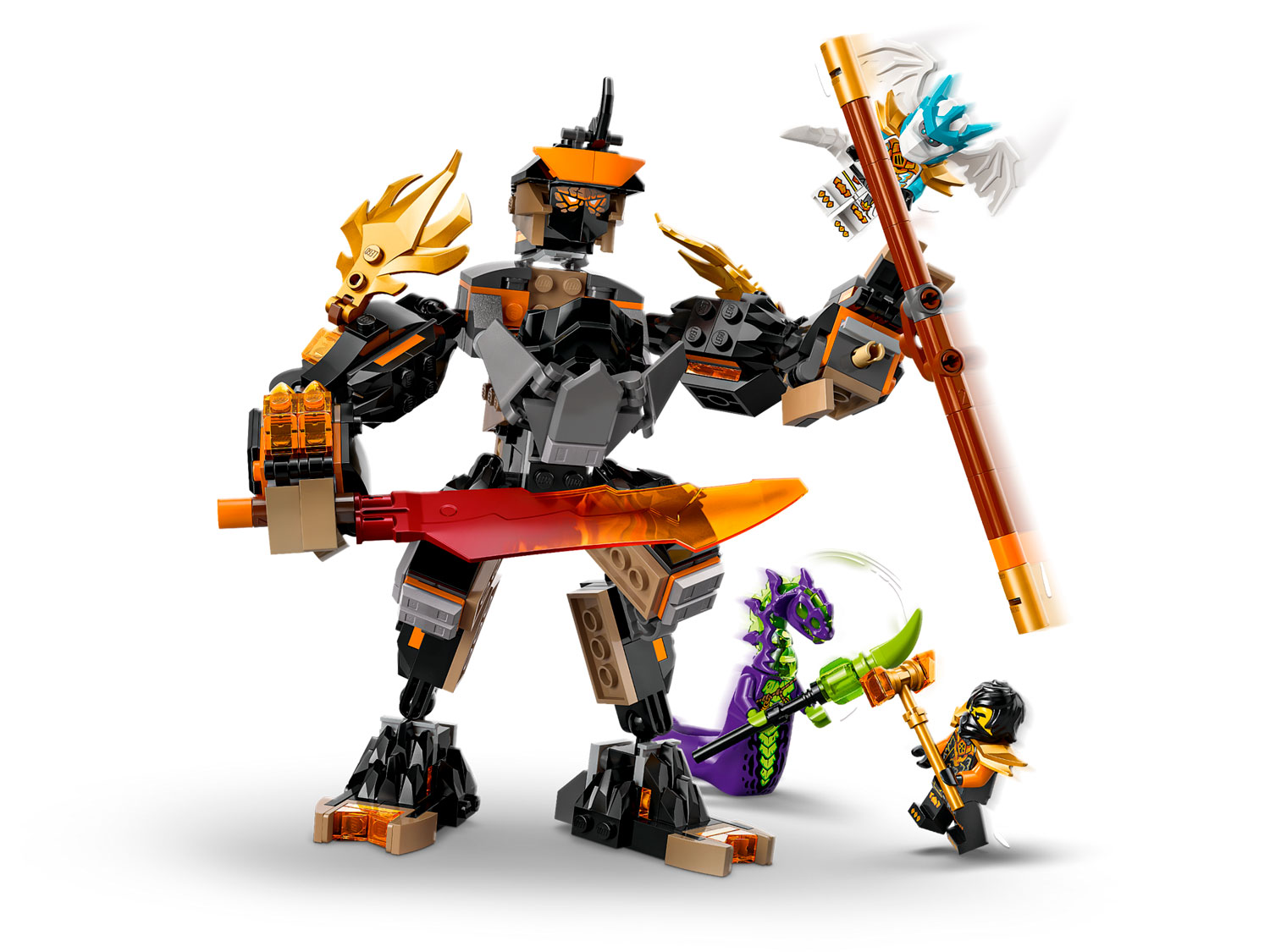 Конструктор LEGO NINJAGO Боевой робот 364 дет. - фото 6