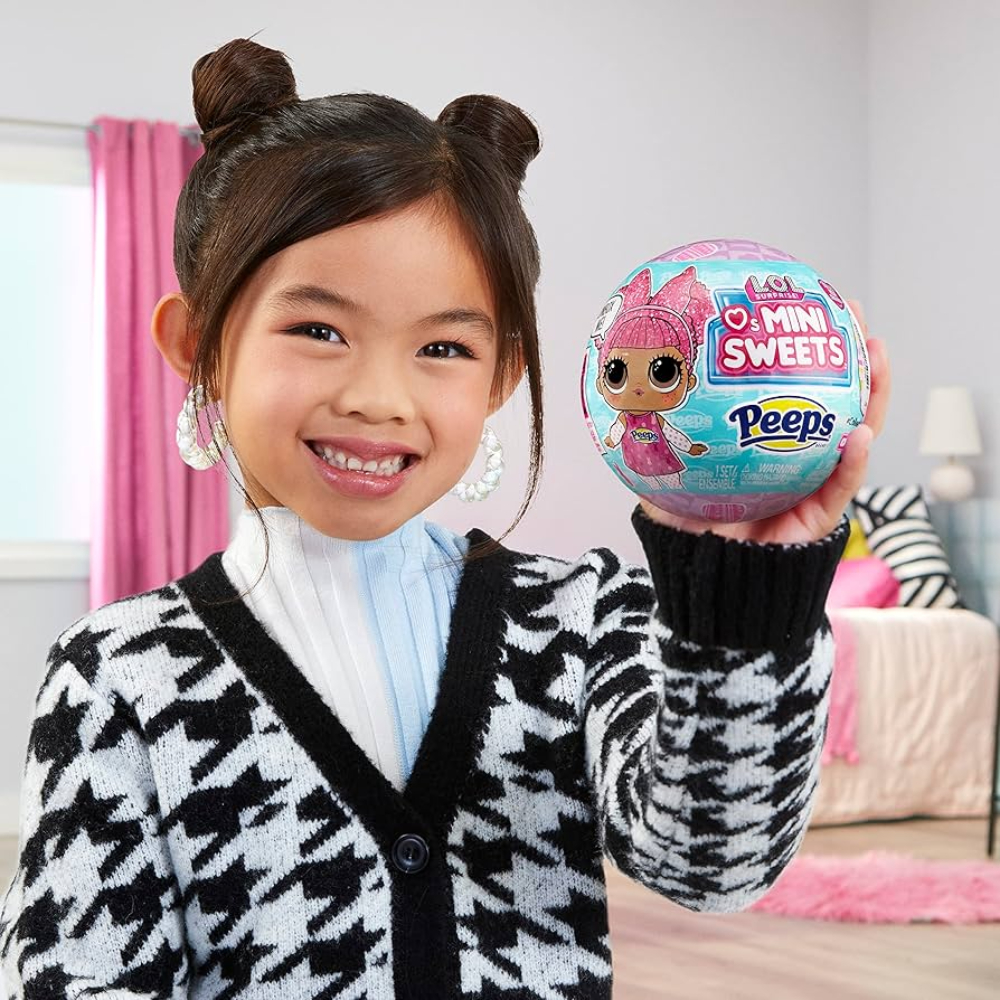 Кукла мини L.O.L. Surprise! Mini Sweets Peeps Cute Bunny высота 8 см 590767 - фото 5