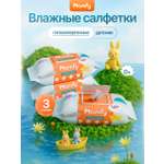 Влажные полотенца Momfy Allergy Comfort 3 упак. 360 шт.