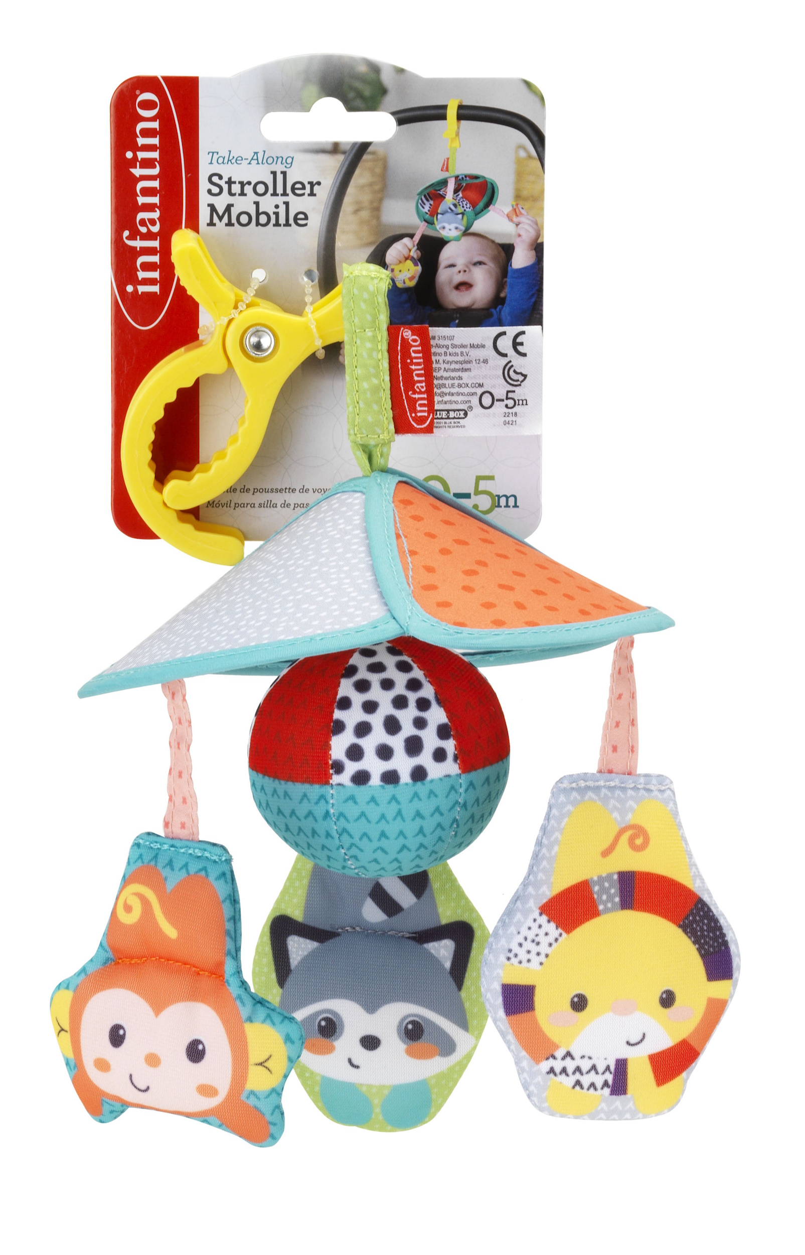 Мобиль INFANTINO прищепка - фото 2