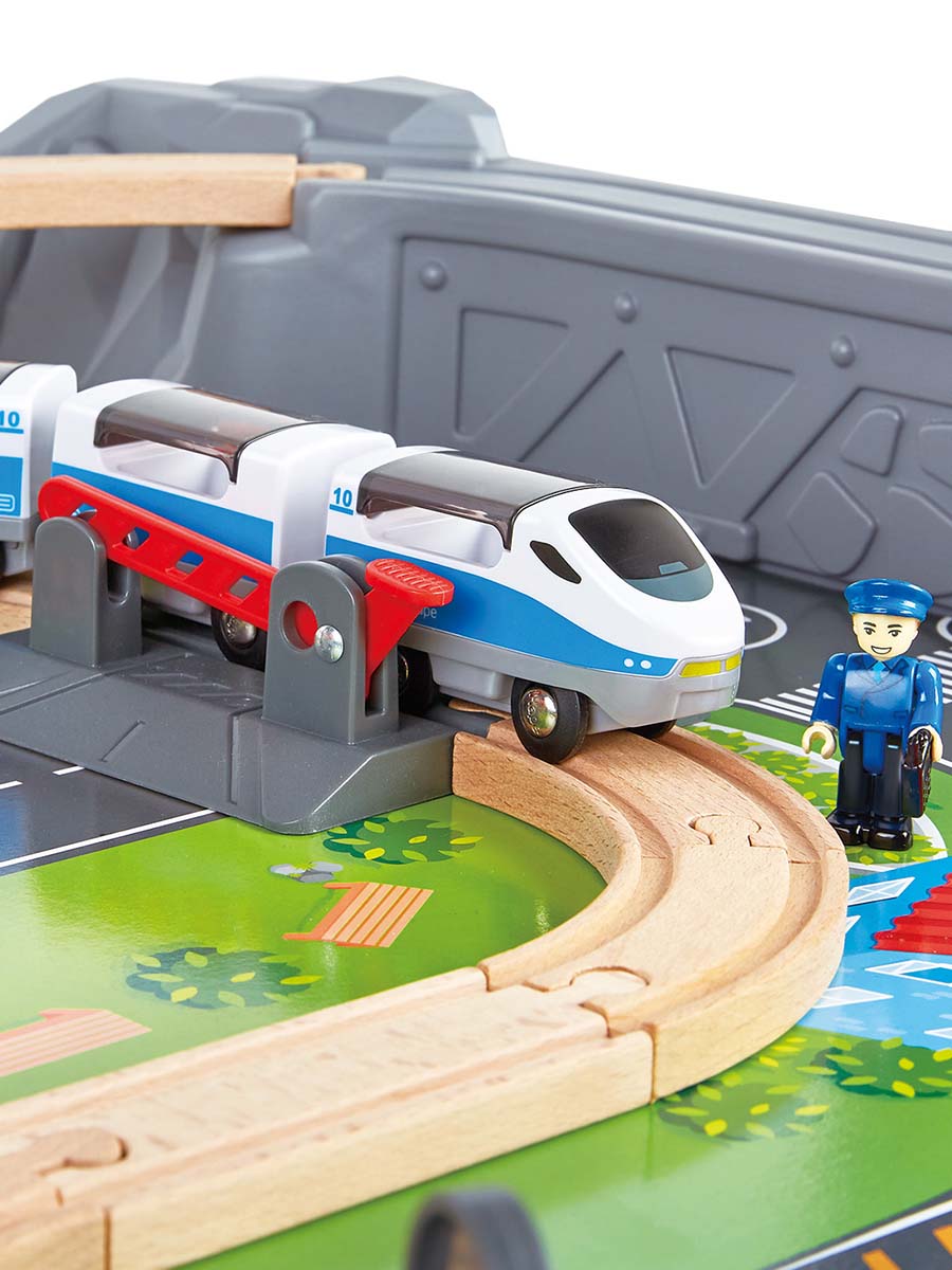 Набор железнодорожный Hape 91 см E3766_HP - фото 7