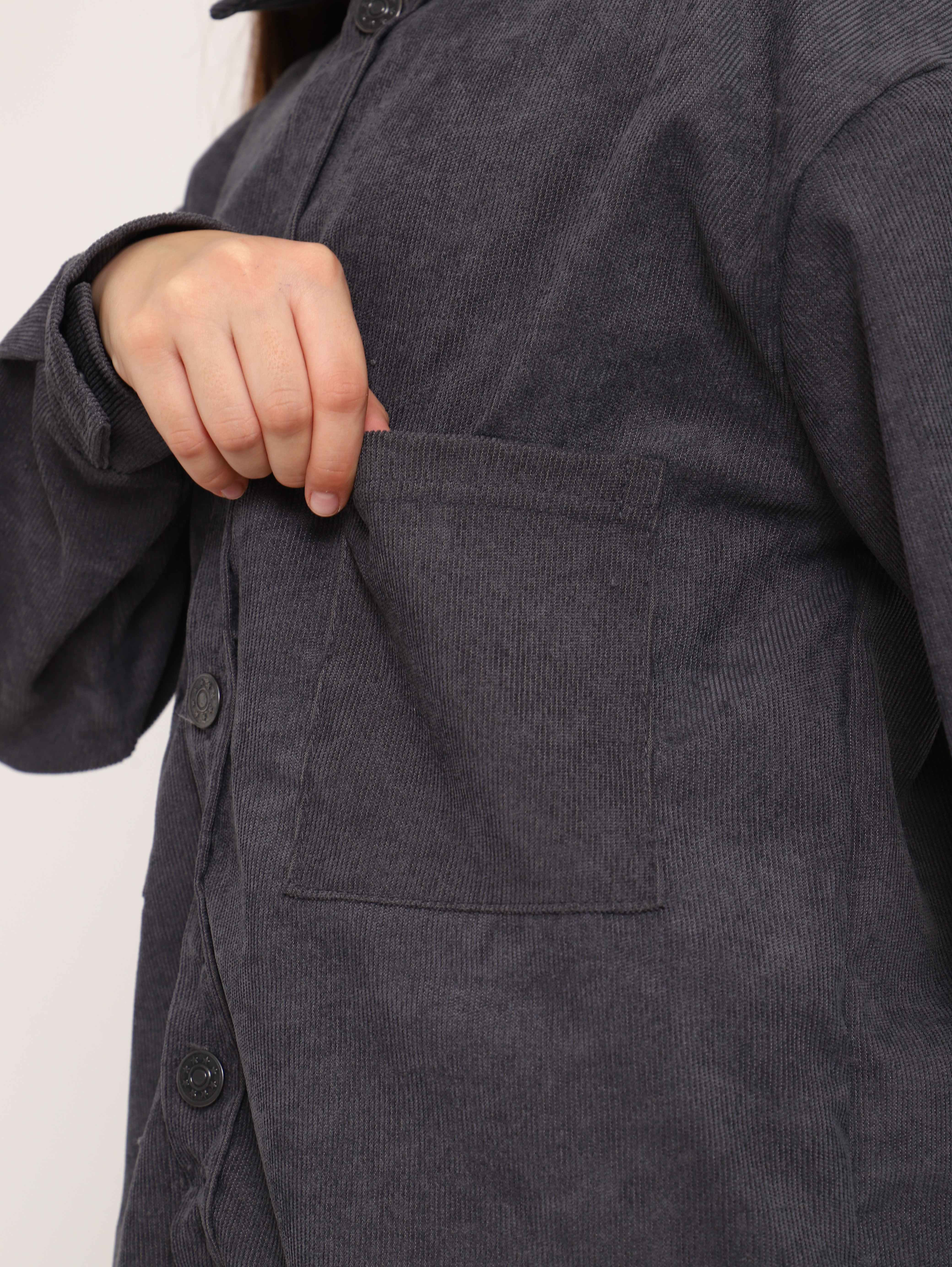 Костюм ЛАДОШКИ Костюм Вельвет графит - фото 18