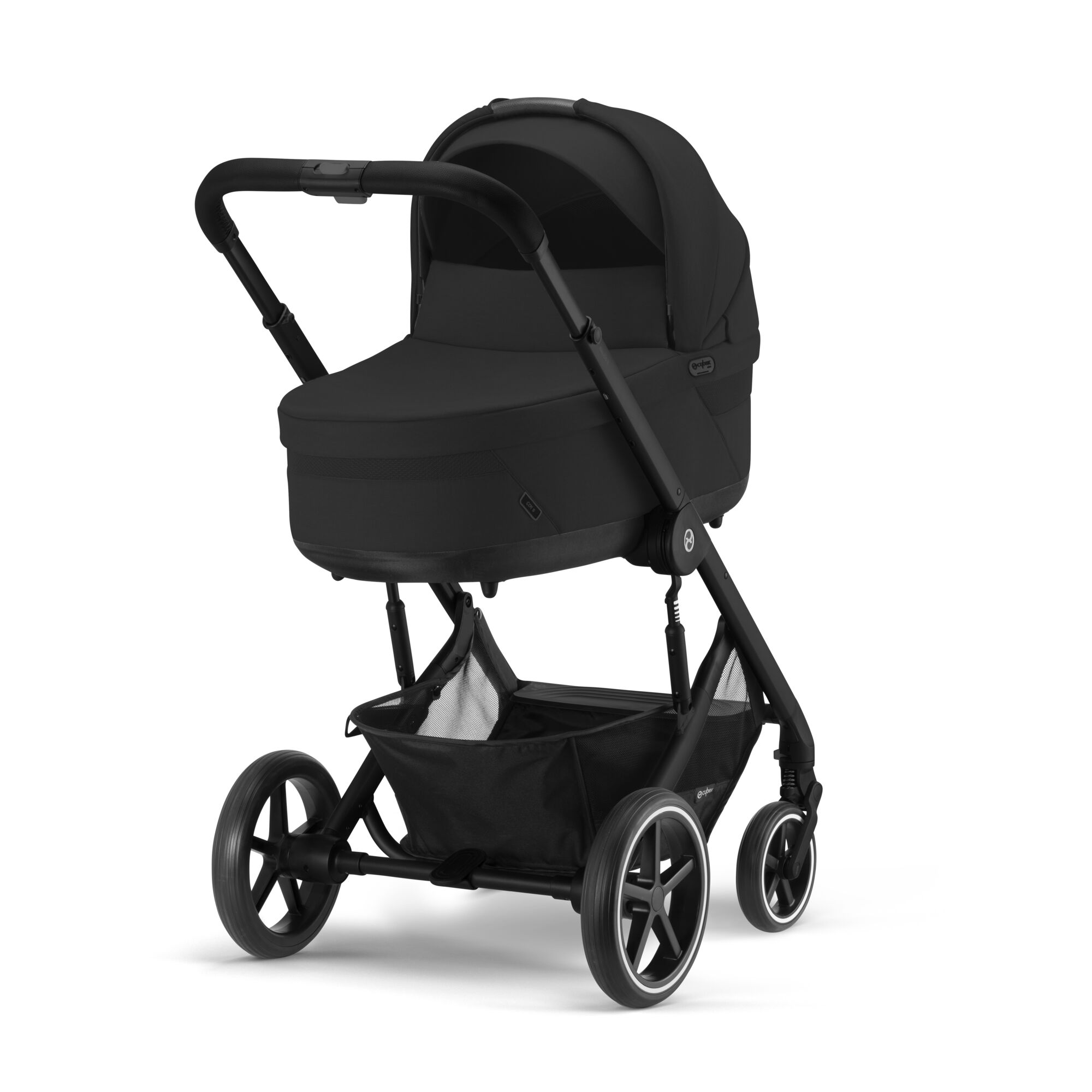 Коляска 3в1 Cybex Balios S Lux Moon Black - фото 9