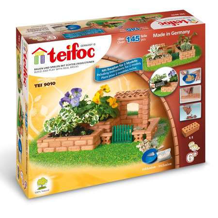 Конструктор teifoc Строительный набор Цветник сборная игровая модель