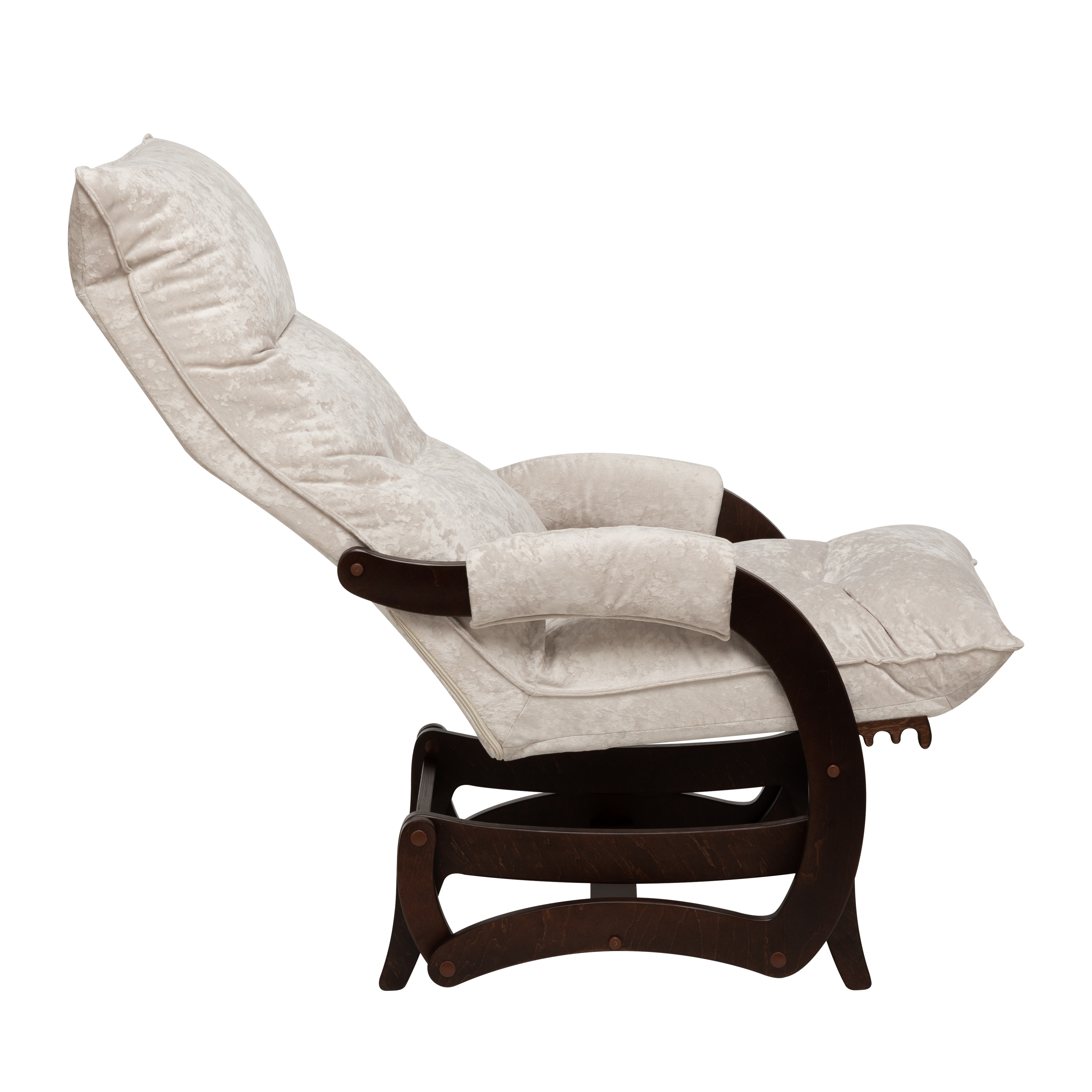 Кресло-качалка Leset Луно бежевый - фото 4