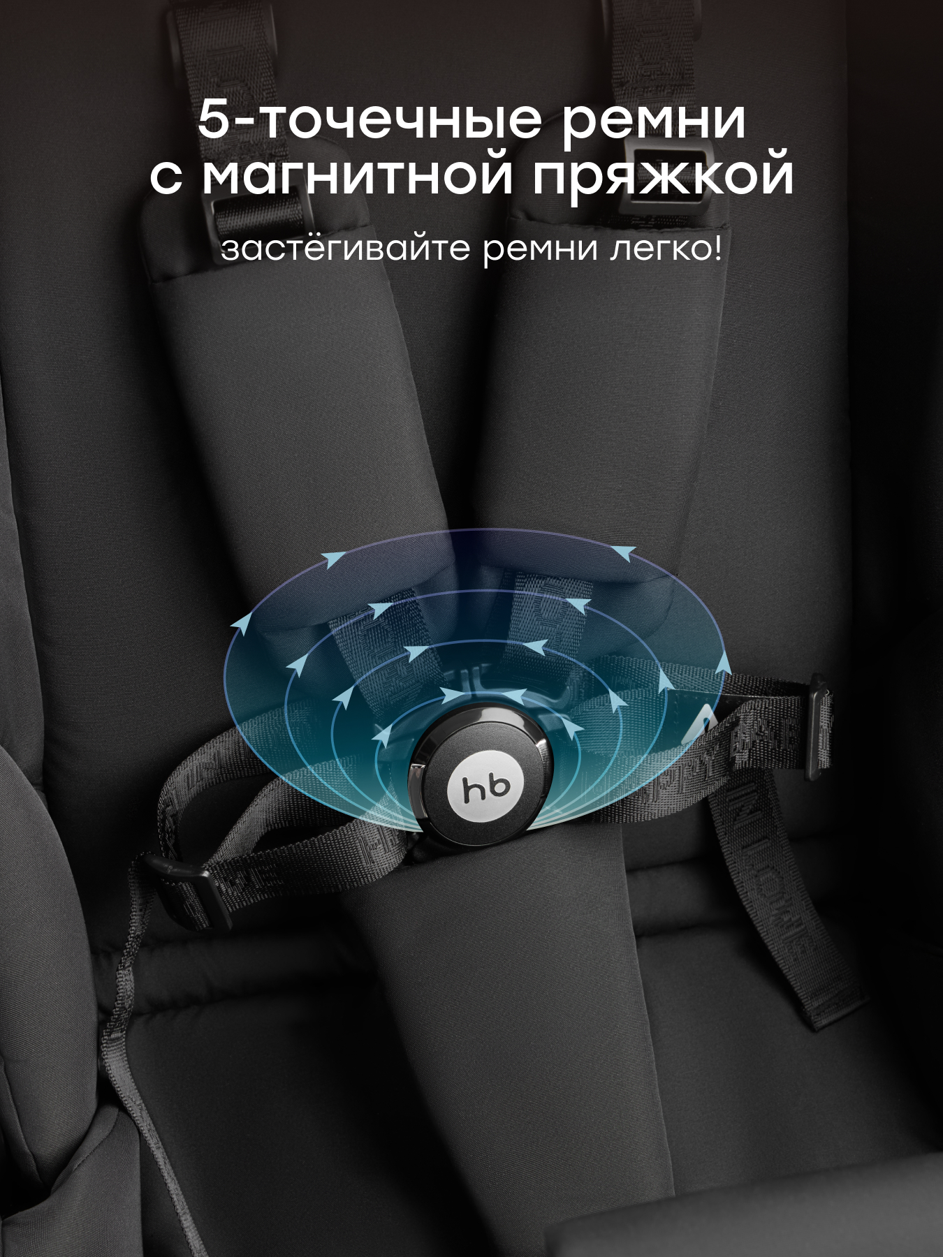 Коляска прогулочная Happy Baby Luna 360 черный - фото 5