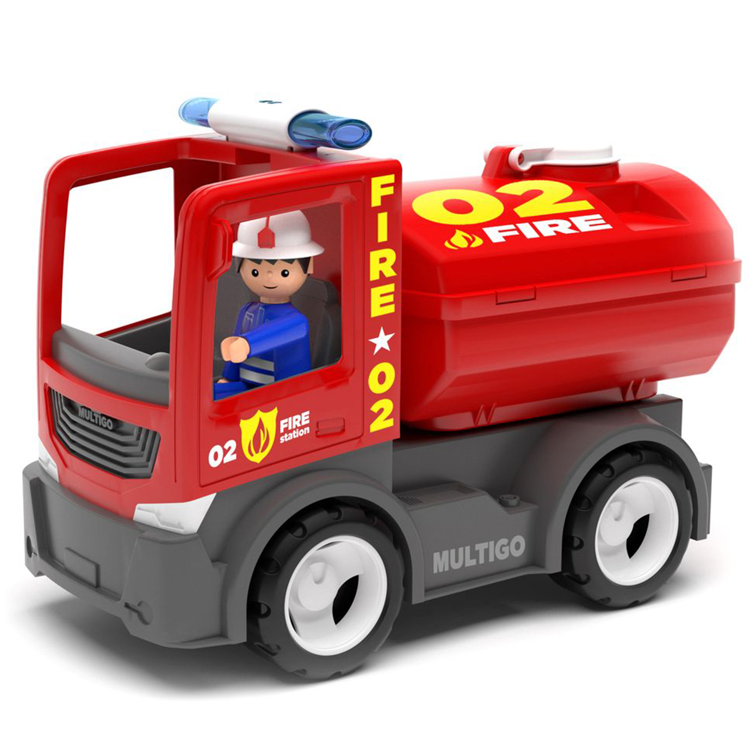 Пожарная машина EFKO с цистерной и водителем 27282EF-CH - фото 4