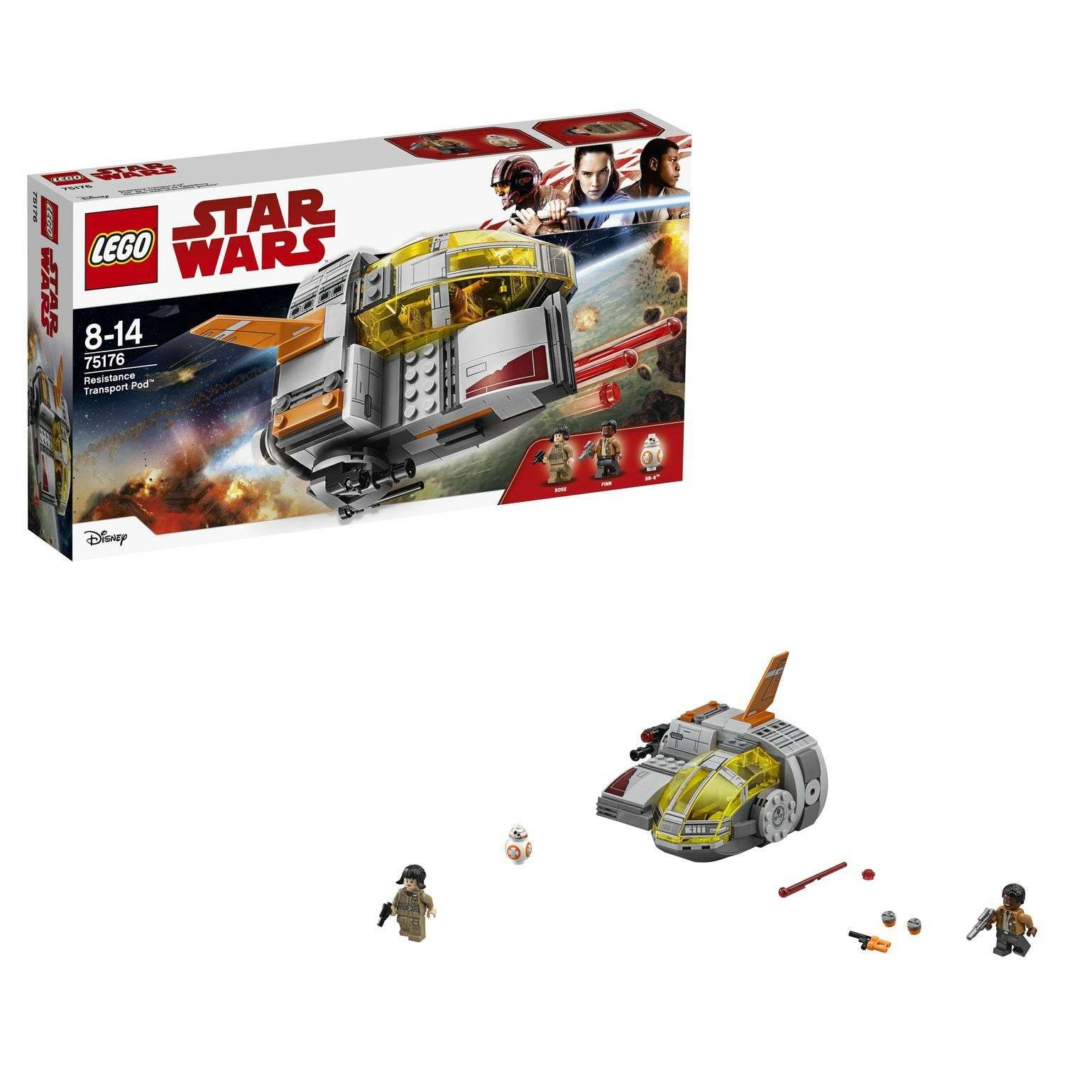 Конструктор LEGO Star Wars Корабль Сопротивления блочный - фото 1