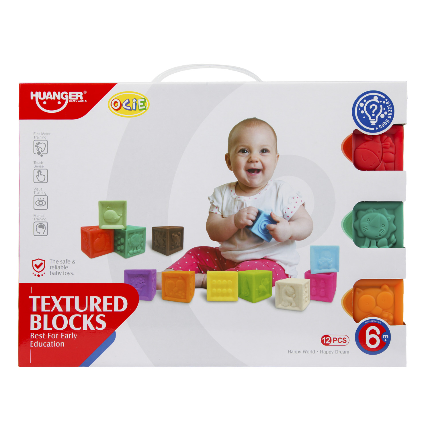 Игрушка HUANGER HAPPY WORLD кубики - фото 3