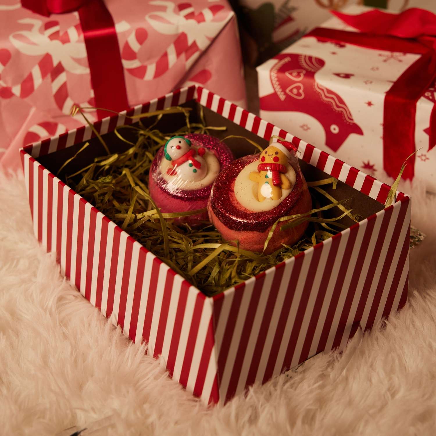 Бомбочка ё для ванны Новый год 150г - фото 2