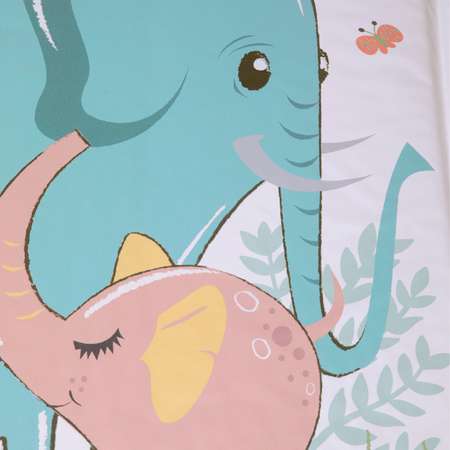 Матрас для пеленания BabyCare 820х730х210 слоненок