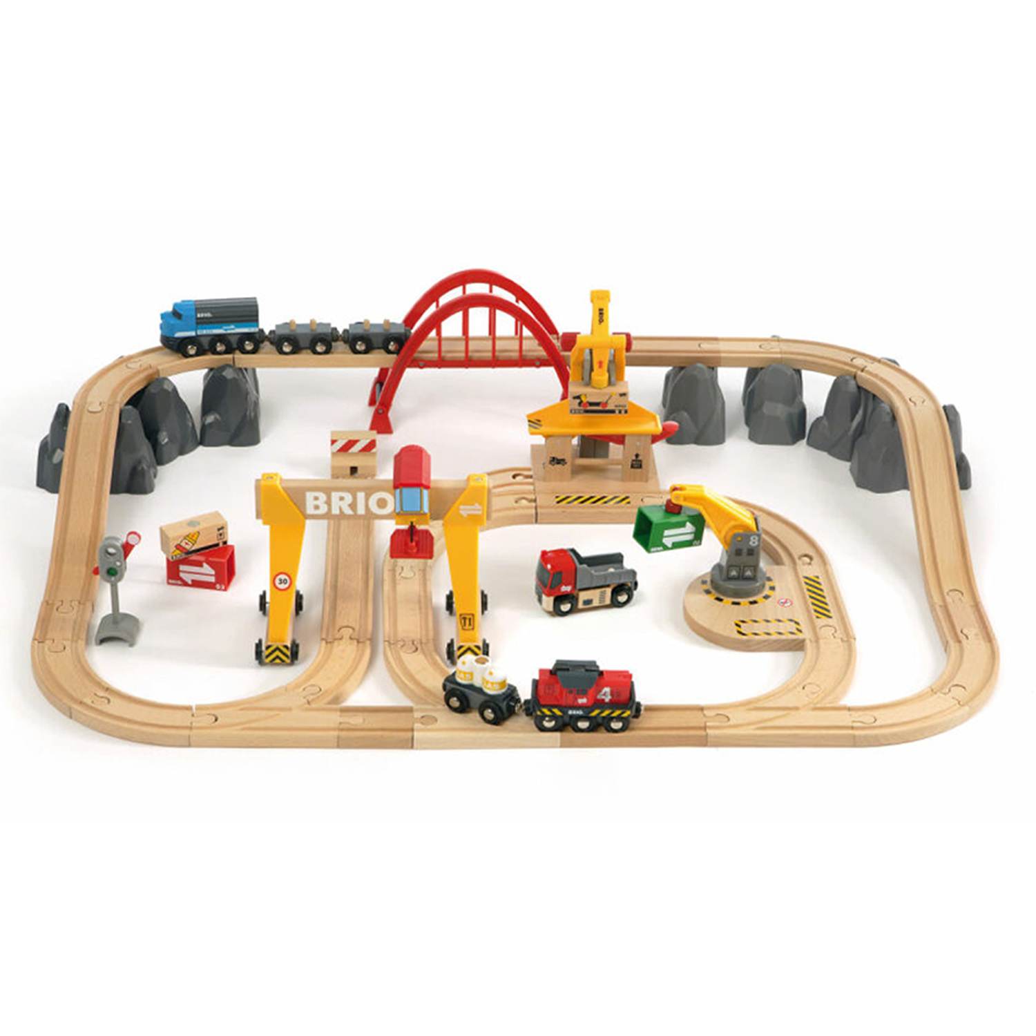 Набор железнодорожный Brio 56 см 33097 - фото 7