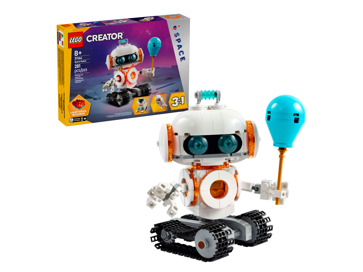 Конструктор LEGO Creator Космический робот 31164 281 дет. - фото 1